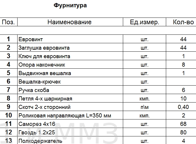 Прихожая Шива — узкая